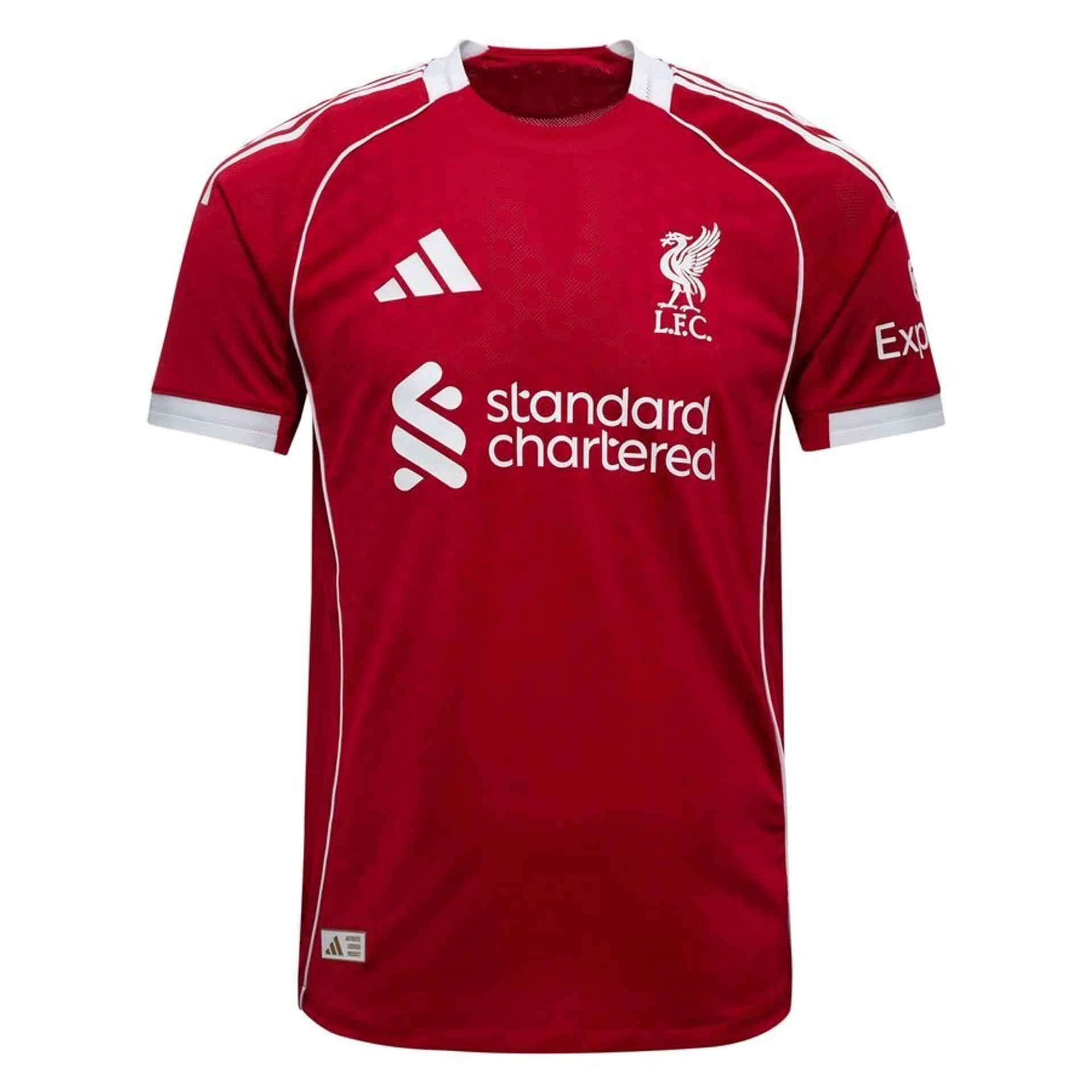 Liverpool Maillot Domicile 2025/26 Authentic