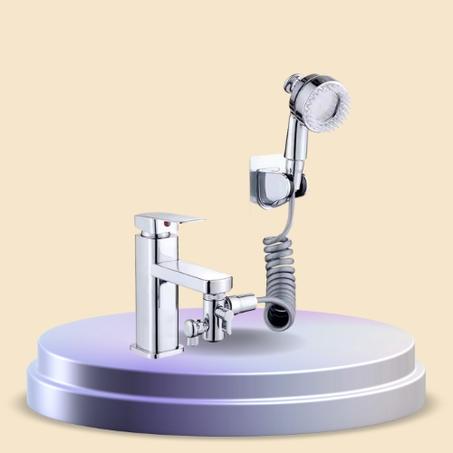 موسع صنبور رأس الدش 3 في 1