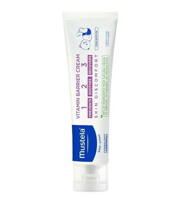 MUSTELA CRÈME POUR LE CHANGE VITAMINEE 100 ML