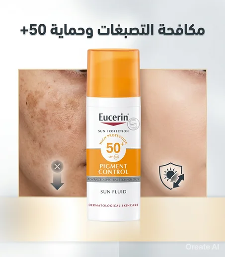 EUCERIN – Sun Pigment Control Fluide Solaire Anti-Taches SPF50+ – 50ml