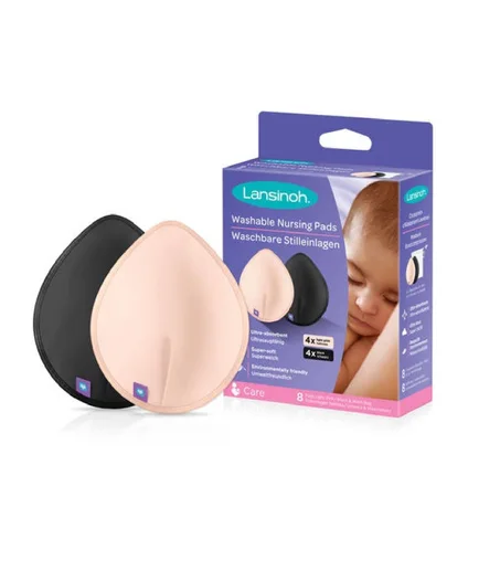 Lansinoh Coussinets d'allaitements lavables 4 pads