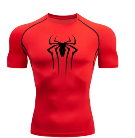 قميص الرجال اللياقة البدنية الصالة الرياضية