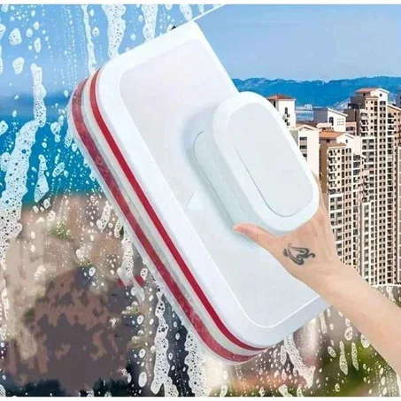 منظّف زجاج مغناطيسي مزدوج الجانبين