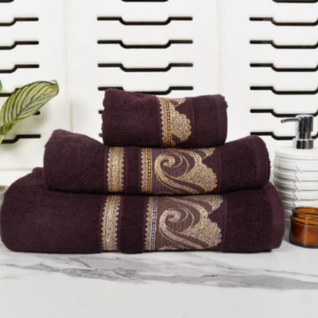 مجموعة مناشف قطنية فاخرة