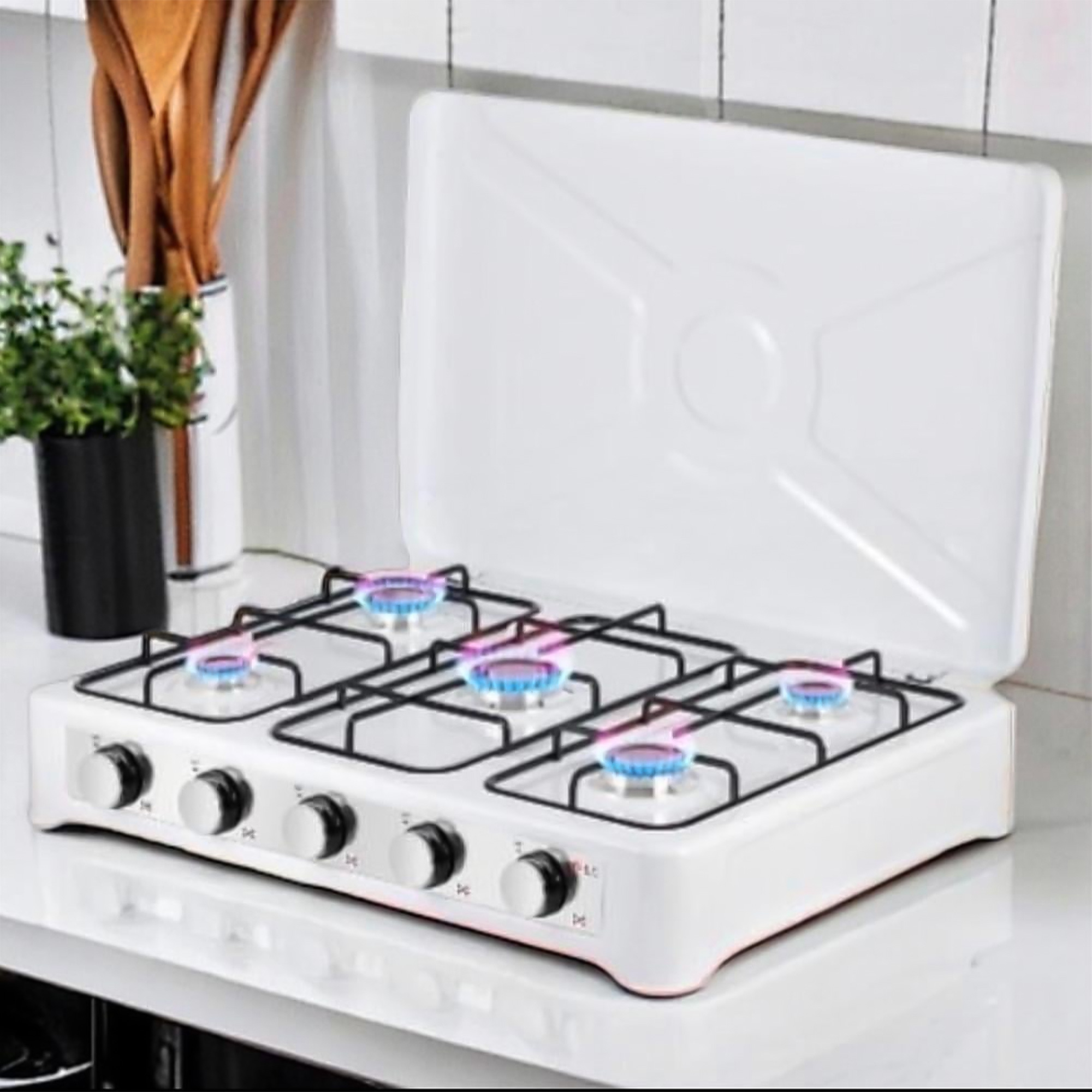 • موقد غاز خمسة عين الجديد