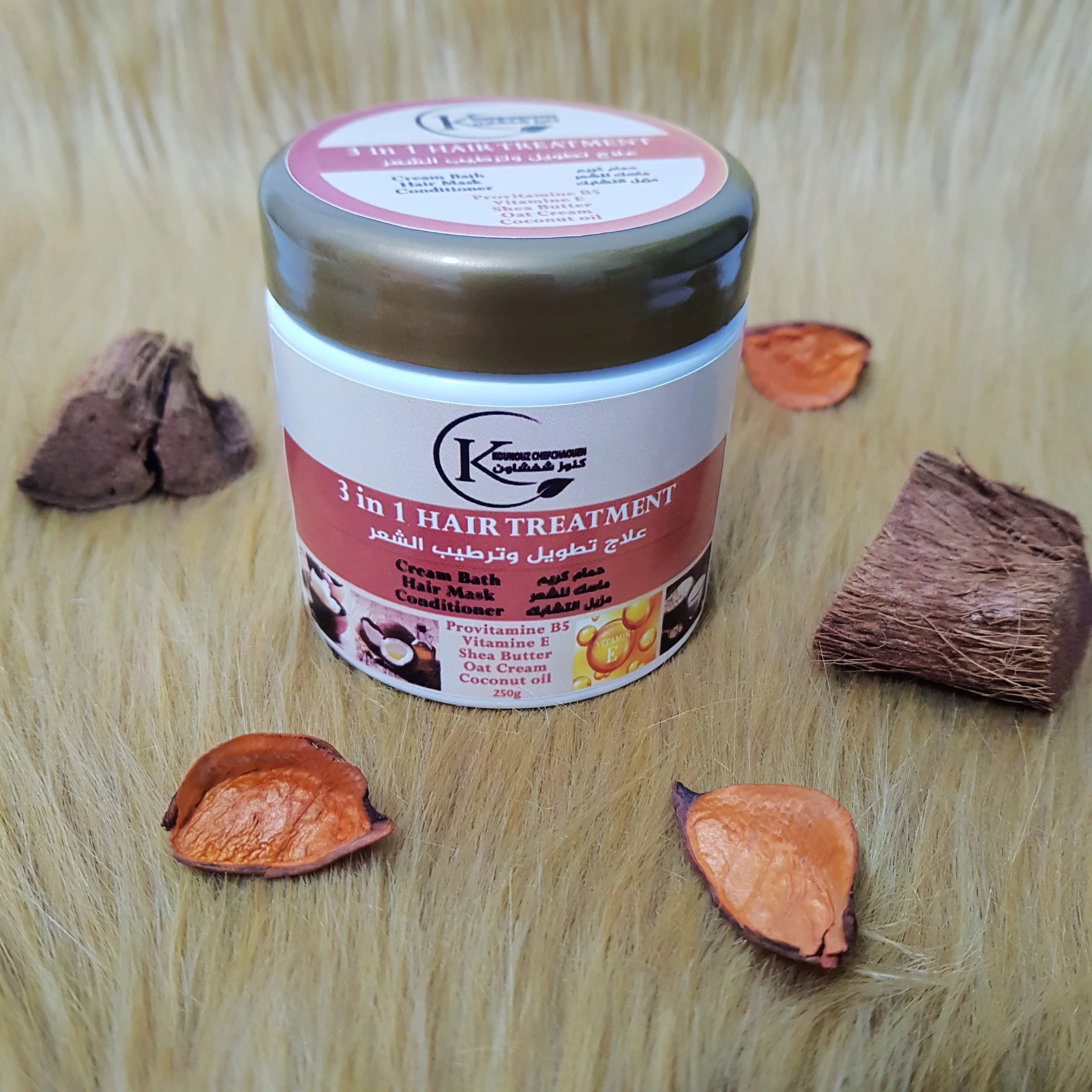 ماسك معالج للشعر الجاف والمجعد