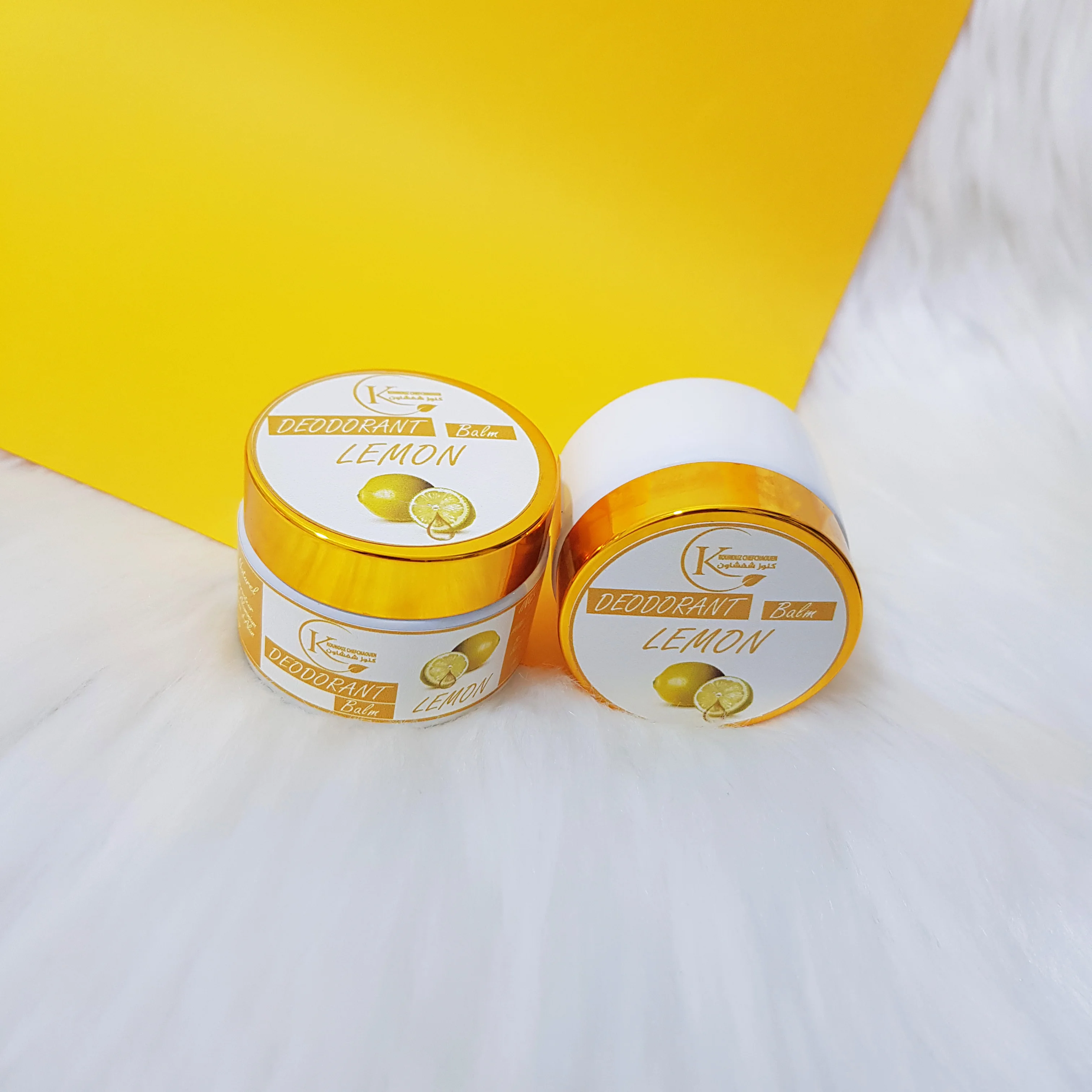 مزيل عرق طبيعي بنكهة الحامض Déodorant Naturel Citron