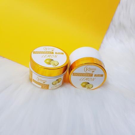 مزيل عرق طبيعي بنكهة الحامض Déodorant Naturel Citron