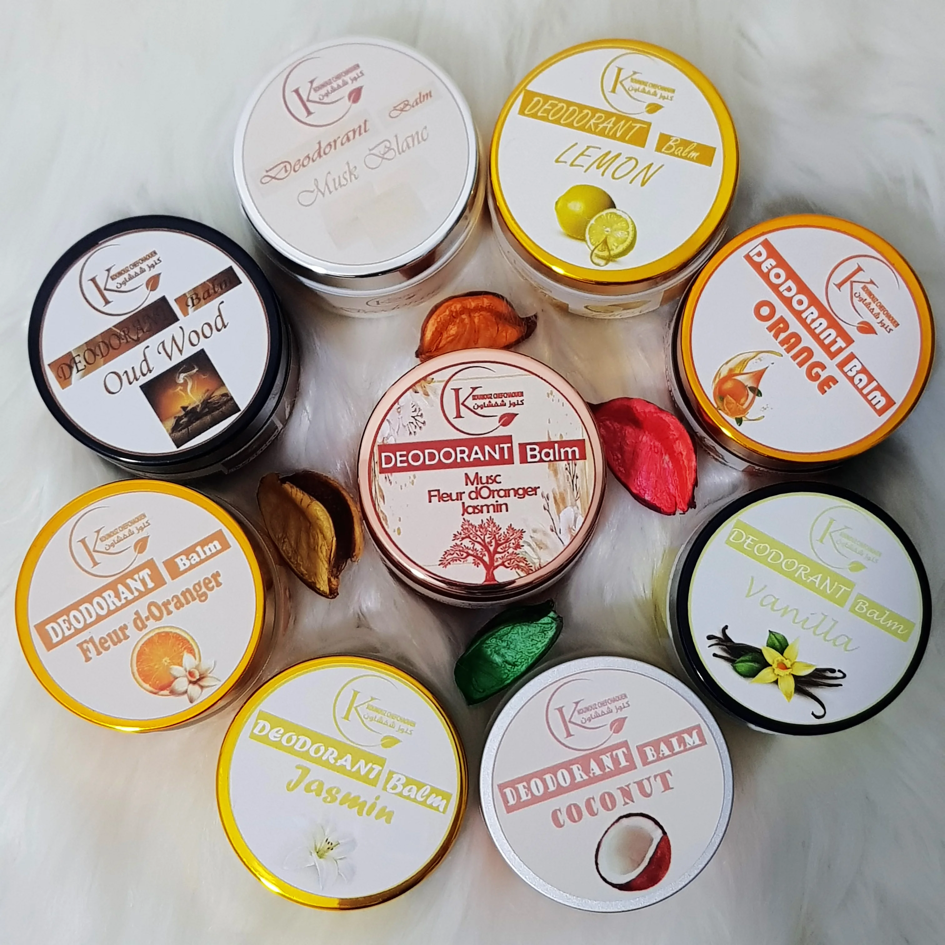 مزيل عرق طبيعي Déodorants Naturels