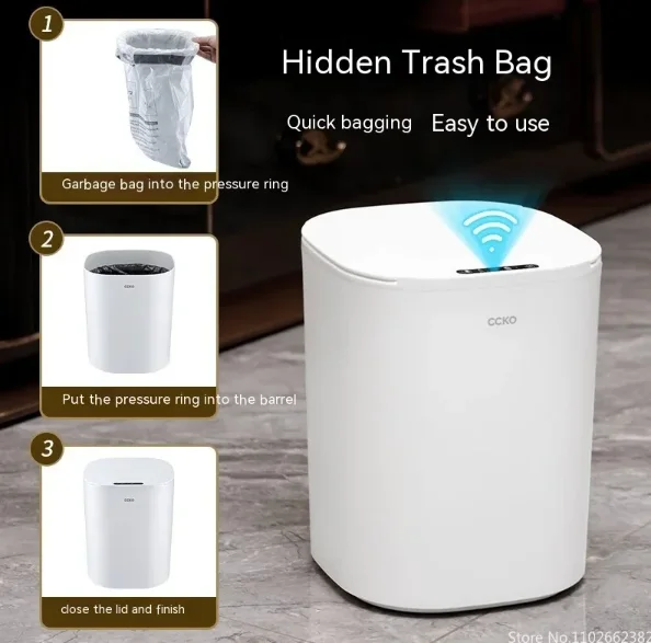 Smart trash can