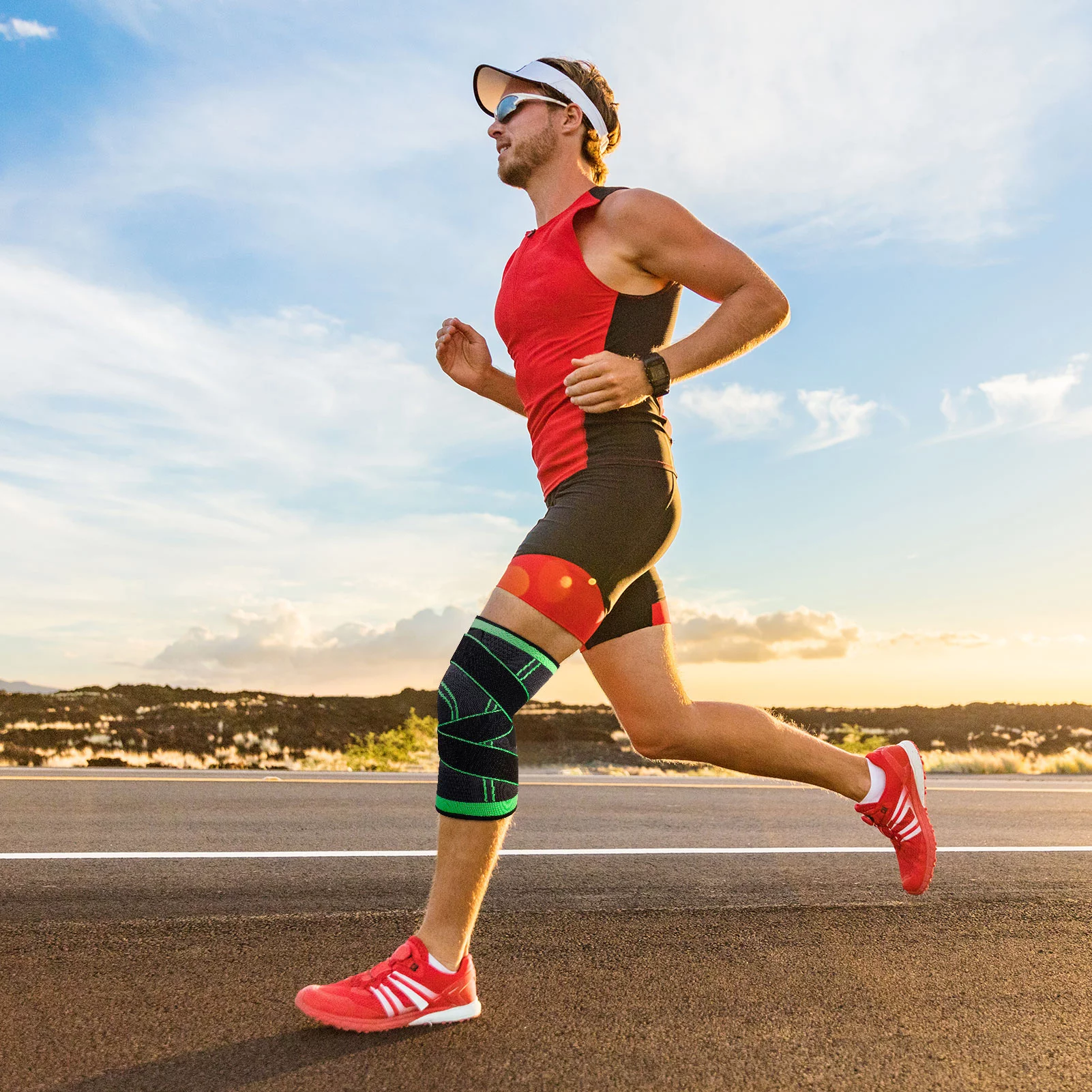 ضماضات آلام الركبة SPORTS KNEE BRACE  الأكثر مبيعا في العالم