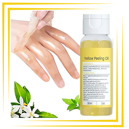 زيت التقشير الأصفر