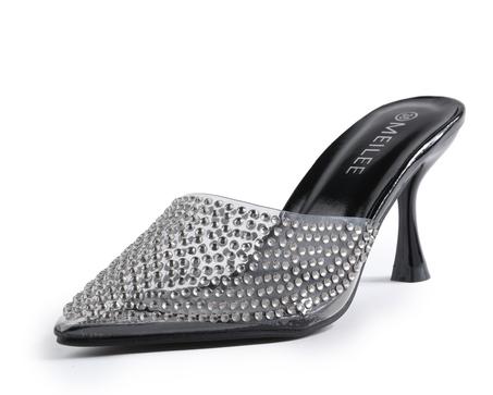 MEILEE - كعب عالي شفاف