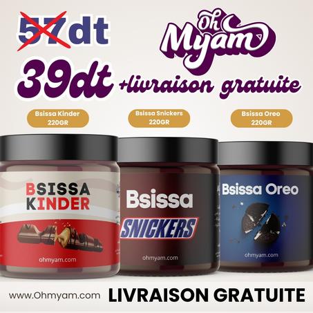 Trio de 3 Saveurs Sucrées 🎉