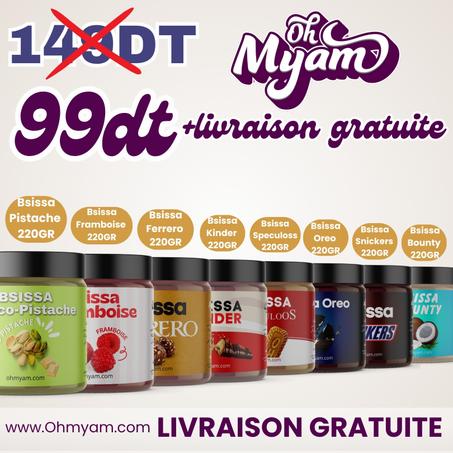 Pack Ultime Bsissa Oh Myam : 8 Saveurs Gourmandes