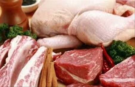 لحم ودواجن فرش