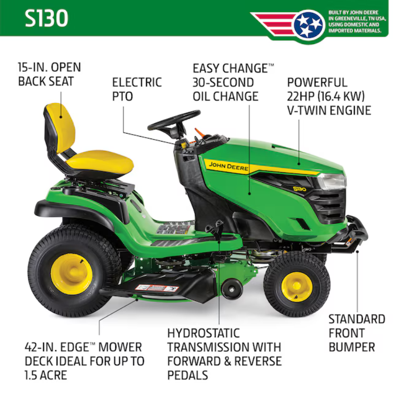 John Deere S130