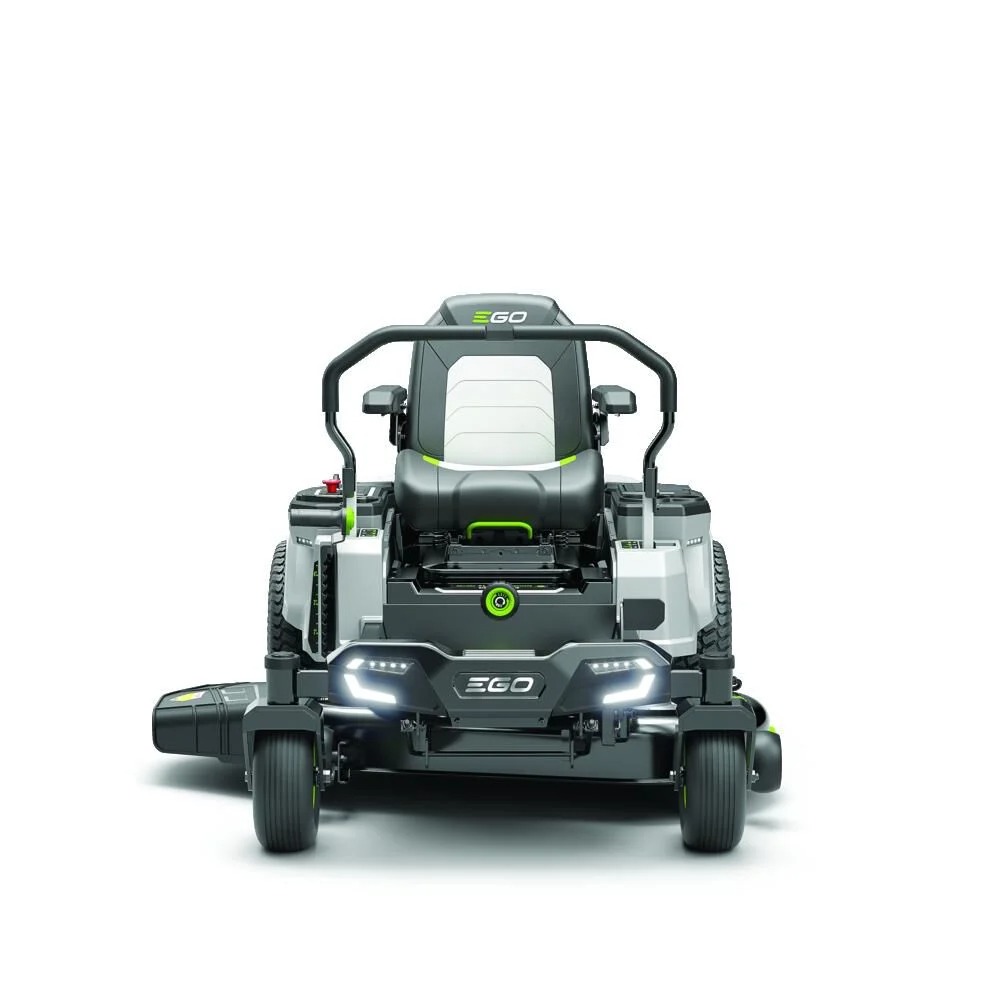 EGO POWER+ Z6 Zero Turn Riding Lawn Mower 42 with Four 56V ARC Lithium 10Ah Batteries and Charger