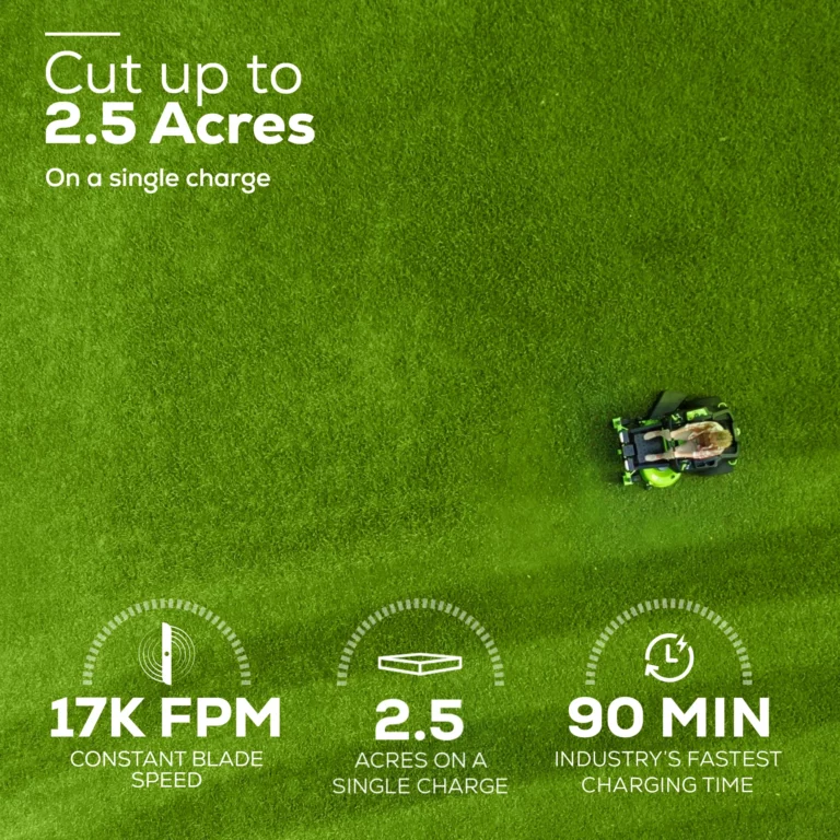 60V 42” CROSSOVERZ ZERO TURN MOWER W/ 4X 8AH BATTERIES & 2X TURBO CHARGERS