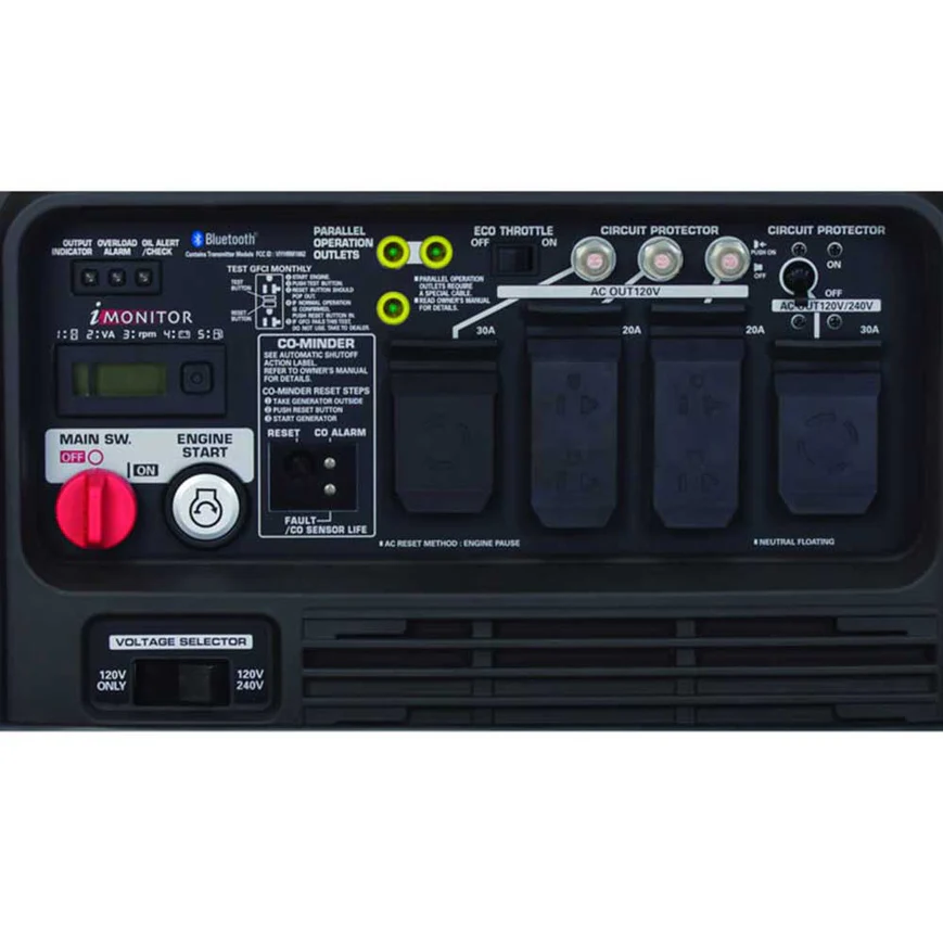Honda EU7000iSNAND - 5500 Watt Electric Start Portable Inverter Generator w/ Bluetooth® & CO-MINDER™ (49-State)