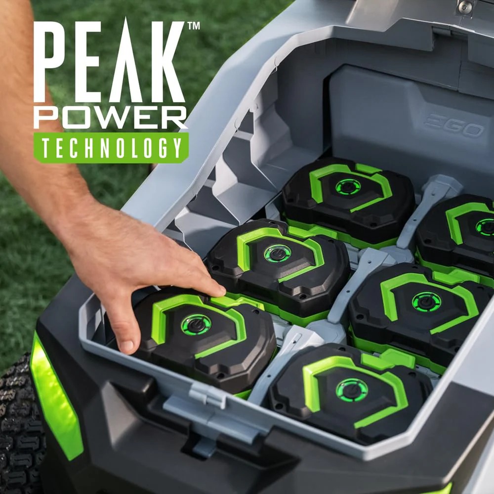 EGO Power+ Z6 ZT5207L 52 in. 56 V Battery Zero Turn Riding Mower Kit (Battery & Charger) W/ SIX 12.0 AH BATTERIES