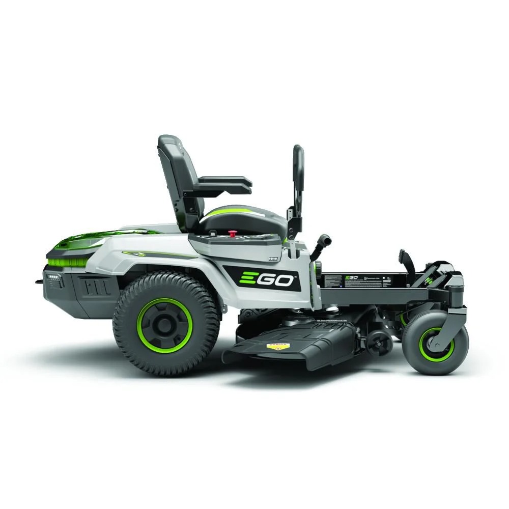 EGO POWER+ Z6 Zero Turn Riding Lawn Mower 42 with Four 56V ARC Lithium 10Ah Batteries and Charger