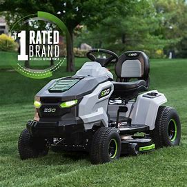 EGO POWER+ T6 Tractor 42-in 56-volt Lithium ion Electric Riding lawn mower with ( 6 ) 6 Ah Batteries ( Charger Included )