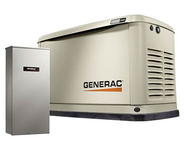 22,000 Watt - Dual Fuel Air- Cooled Whole House Home Standby Generator, Smart Home Monitoring