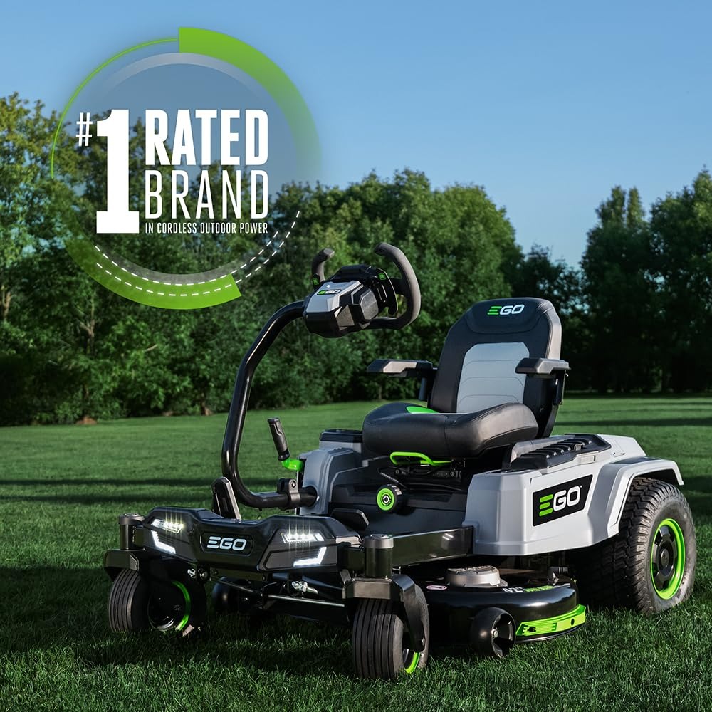 EGO Power+ Z6 ZT5207L 52 in. 56 V Battery Zero Turn Riding Mower Kit (Battery & Charger) W/ SIX 12.0 AH BATTERIES