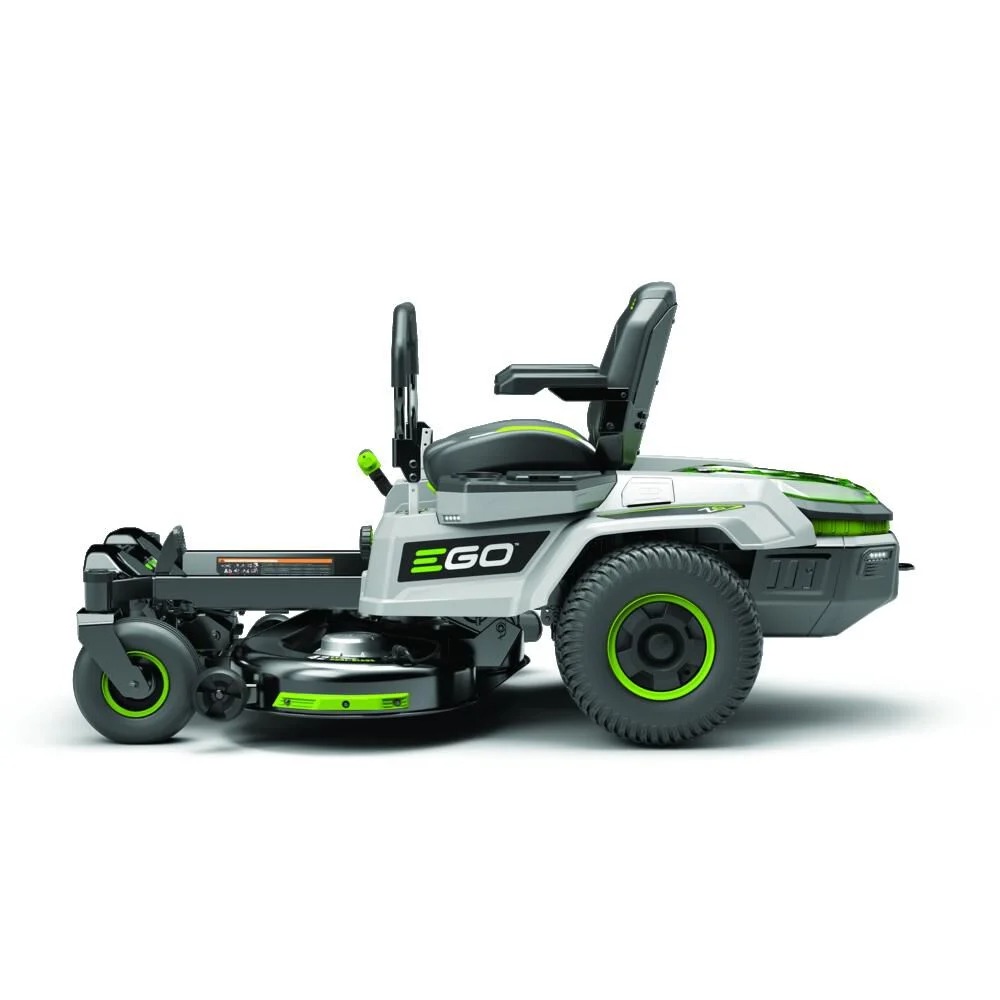 EGO POWER+ Z6 Zero Turn Riding Lawn Mower 42 with Four 56V ARC Lithium 10Ah Batteries and Charger