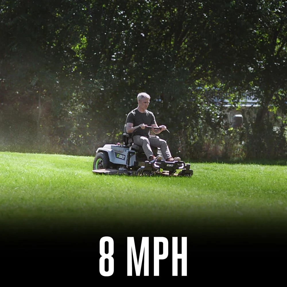 EGO Power+ Z6 ZT5207L 52 in. 56 V Battery Zero Turn Riding Mower Kit (Battery & Charger) W/ SIX 12.0 AH BATTERIES