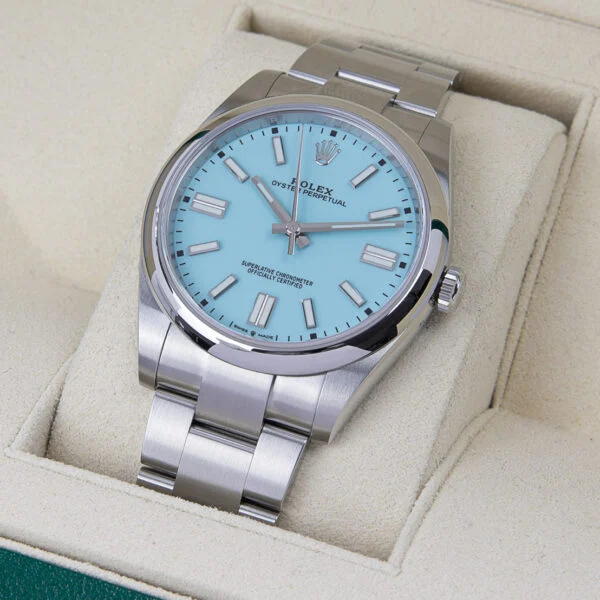 Rolex Oyster Perpetual Tiffany Blue