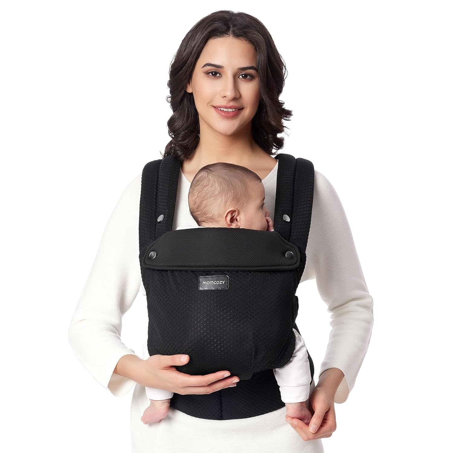 Le Porte-bébé Momcozy – De 3 à 20 kg  | Confort et Liberté pour les Parents