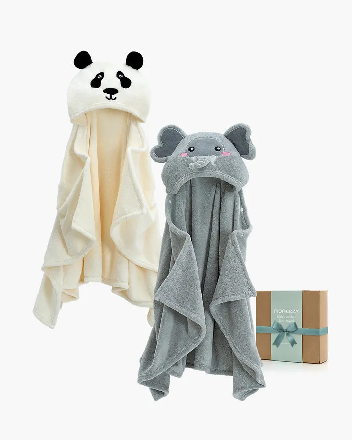 Cape de Bain Momcozy à Capuche – De 1 Jour à 5 Ans