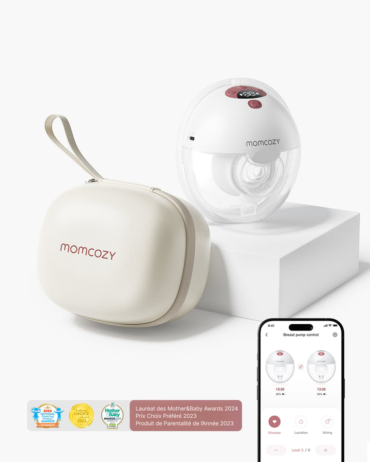 Momcozy M5 Tire-lait Mains Libres avec 4 Tailles