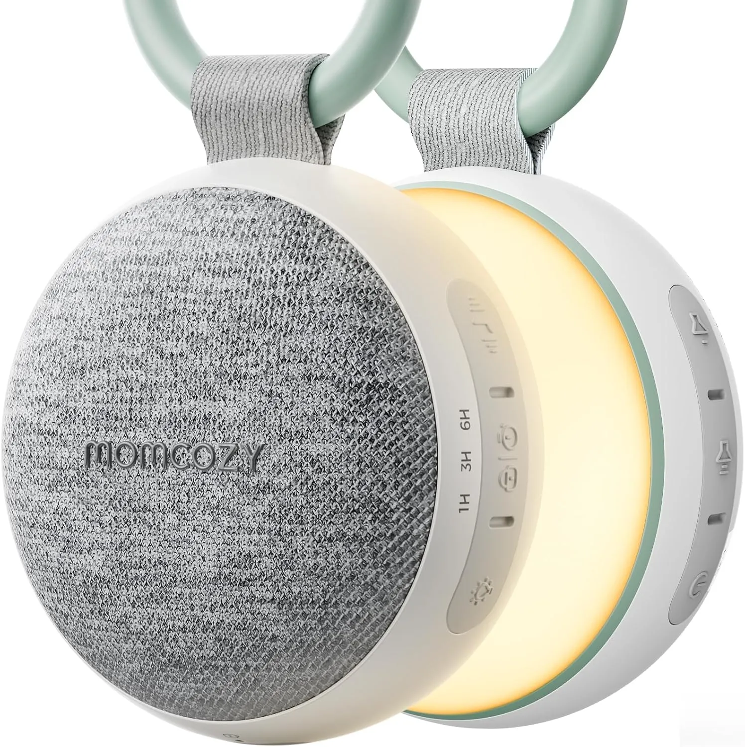 Momcozy  – Machine à Bruit Blanc & Veilleuse avec Enceinte Bluetooth