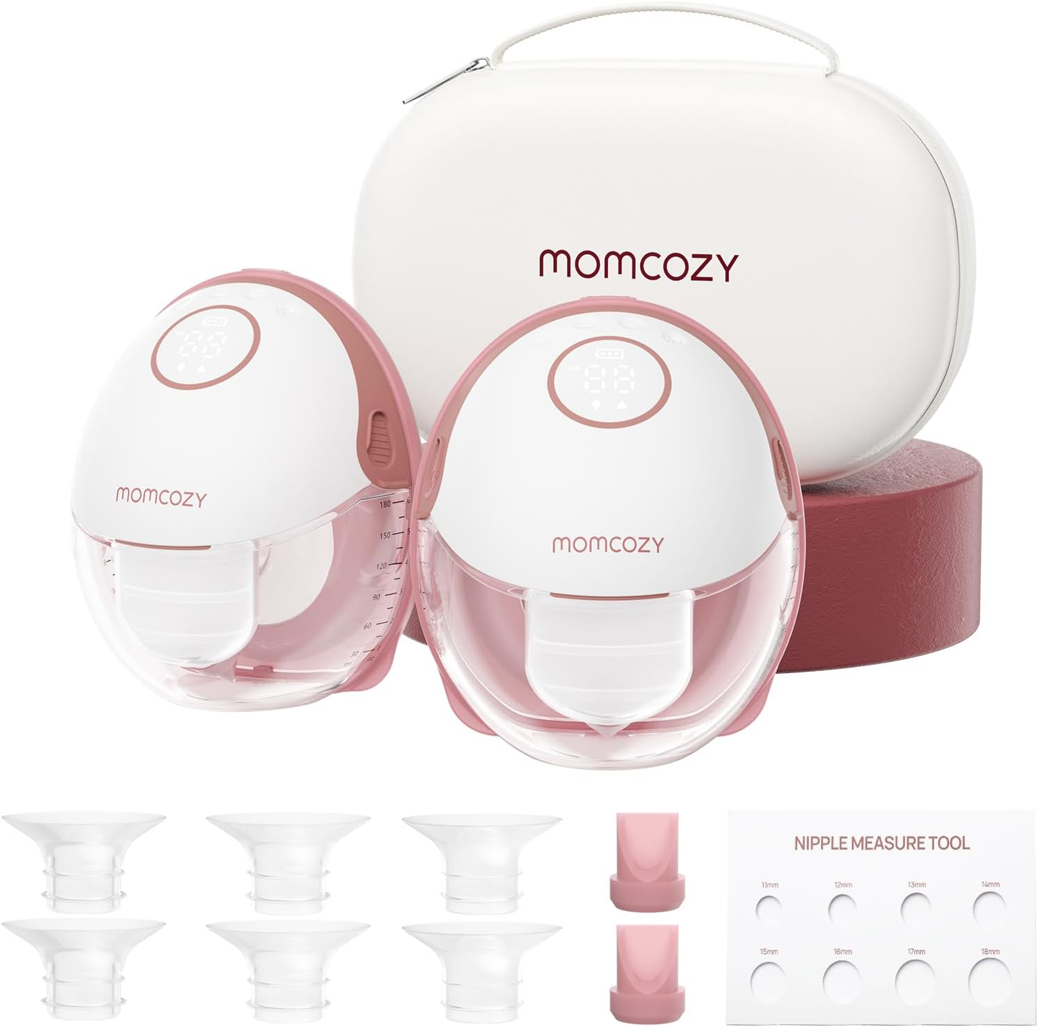 Momcozy Mobile Style™ M6 – Tire-lait Mains Libres Double – Lot de 2