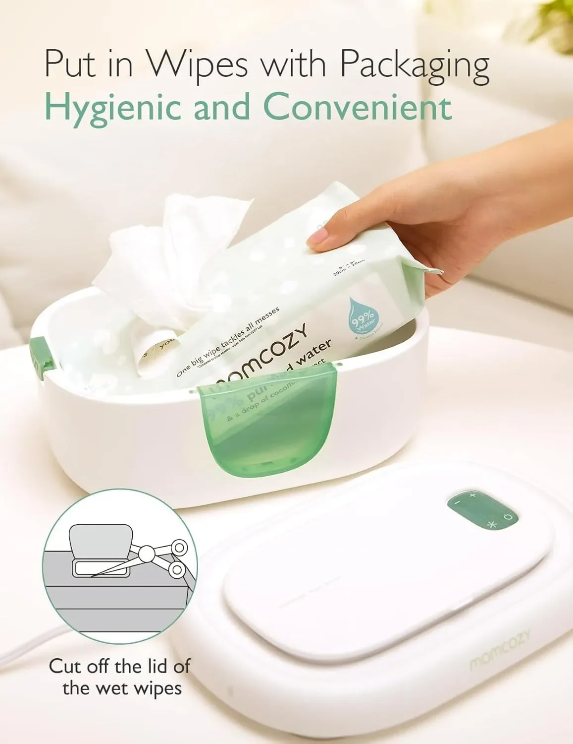 Chauffe-lingettes USB Portable - Pour Bébé, Pratique En Hiver Et En Voyage - 11