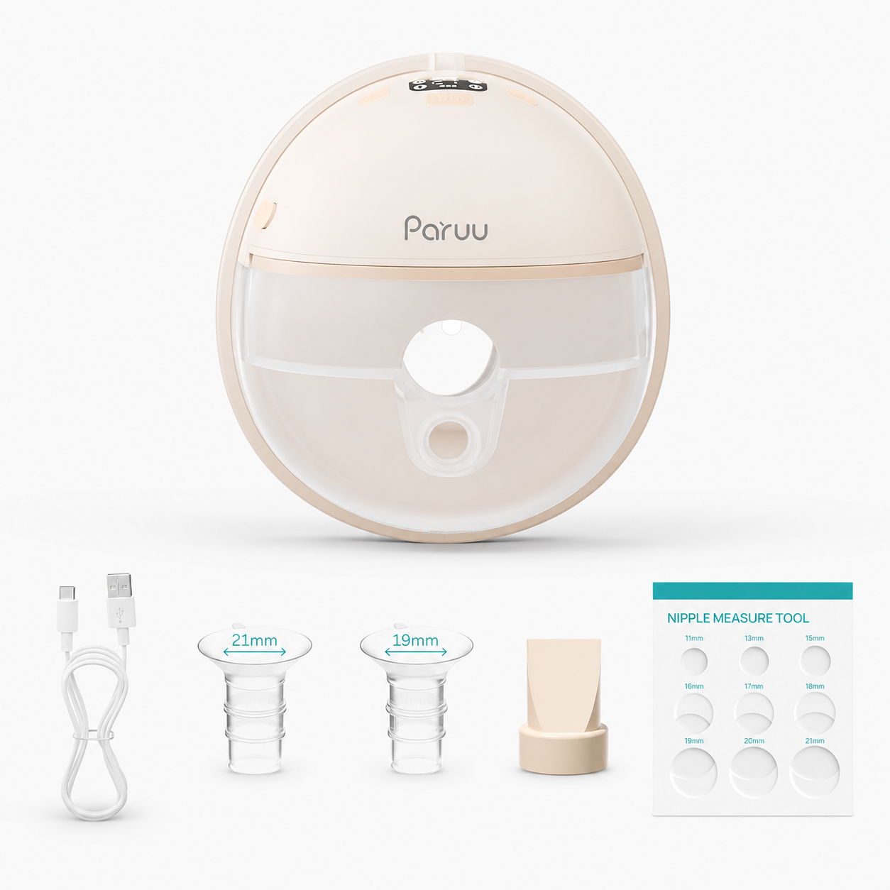 Paruu P16 Single – Tire-lait Portable Mains Libres