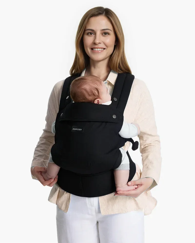 Porte-bébé Momcozy Ergonomique, Léger et Idéal pour Nouveau-nés