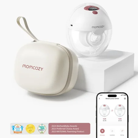 Momcozy M5 Tire-lait Mains Libres avec 4 Tailles