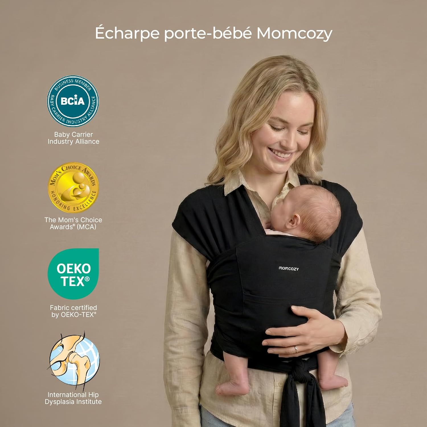 L'Écharpe de Portage Momcozy