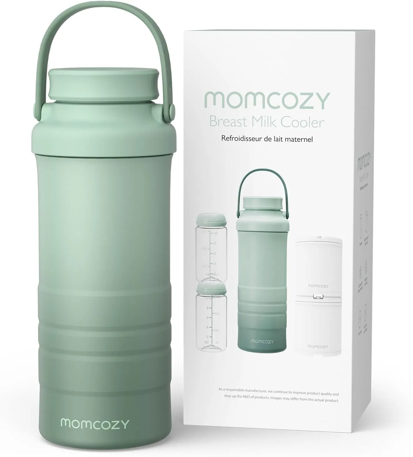 Momcozy Refroidisseur de Lait Maternel Portable  24h de Conservation