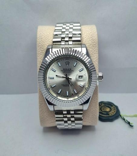 ROLEX DATE JUST gris