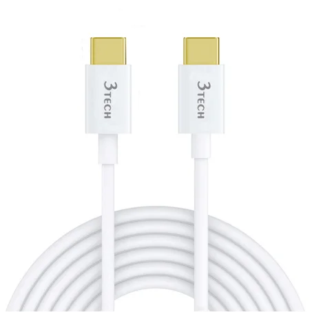 "New" 18K Gold plated plug (Type-C To Type-C Golden Cable 65W) TC200