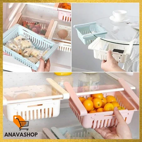 Panier de rangement extensible Frigo-Etagère