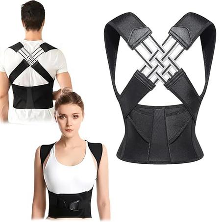 Molded Compression Vest Adjustable Shoulder Strap Corset-سترة ظهر مع حزام كتف قابل للتعديل