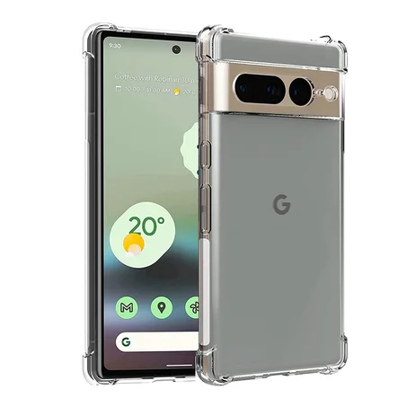 Pochette en silicone transparente tpu top qualité pour google pixel 7 Pro souple compatible avec Google Pixel 7Pro