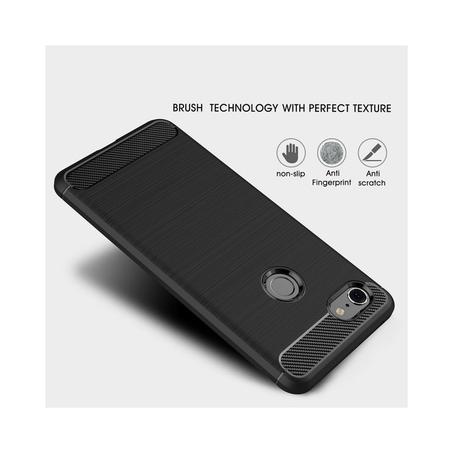 Coque en tpu fibre carbone pour Google Pixel 3XL couleur noir top qualité / Google Pixel 3 XL