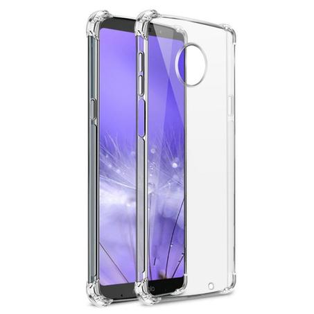 Pochette en silicone transparente pour Motorola One Power / P30 Note